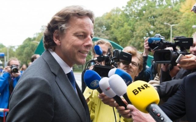 Bert Koenders (Crédit : Dutch Department) Bert Koenders (Crédit : Dutch Department)
