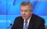 Gennady Gatilov, ministre délégué aux Affaires Etrangères de la Russie (Crédit : capture d'écran YouTube)
