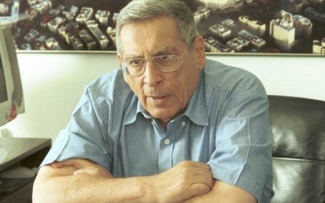 L'ancien ministre du Tourisme Rehavam Zeevi, assassiné par le FPLP en 2001. (Crédit : Flash90)
