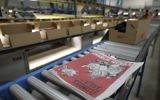La prochaine édition du Charlie Hebdo qui sortira dans les kiosques le 25 février 2015 (Crédit : Kenzo Tribouillard/AFP)