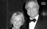 Bernard Madoff et son épouse (Crédit : Capture d'écran YouTube)