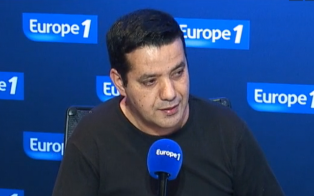 Sofiane Zitouni (Crédit : capture d’écran Dailymotion/Europe1)