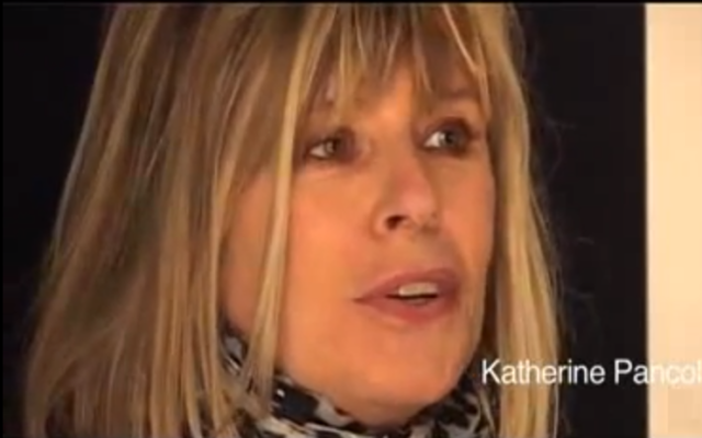 Capture d’écran Katherine Pancol (Crédit : YouTube)
