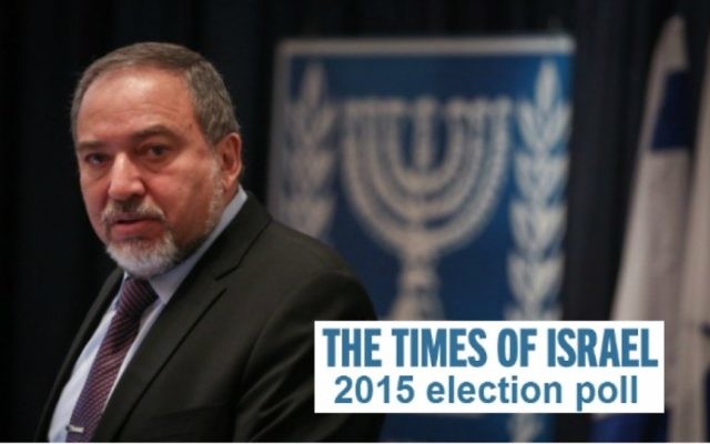 Le leader Yisrael Beytenu Avigdor Liberman