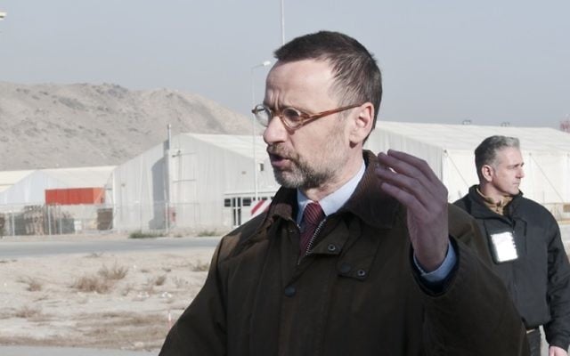 Fernando Gentilini, le futur envoyé spécial au processus de paix au Moyen-Orient (Crédit : CC BY ResoluteSupportMedia/Flickr)