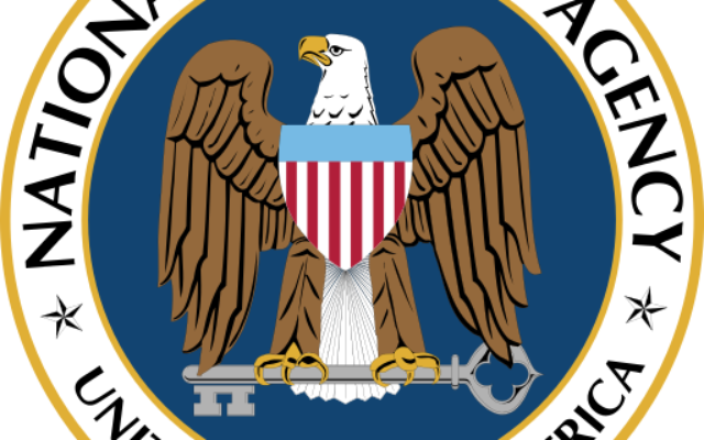 Logo de la NSA (Crédit : Wikimedia/Domaine public)