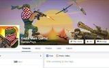 La page Facebook de Gaza Man (Crédit : Capture d'écran Facebook/Gaza Man)