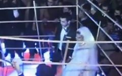 Un couple égyptien se marie sur le thème de l’État islamique (Capture d'écran Facebook)