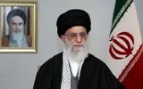 L'Ayatollah Ali Khamenei à l'occasion d'un discours à la nation à l'occasion de Noruz, le Nouvel An iranien, à Téhéran, le 20 mars 2014. (Crédit : bureau du Guide suprême/AFP)