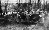 Le camp de concentration de Ravensbrück, en 1939. (Crédit : Bundesarchiv, Bild, via Wikimedia Commons)