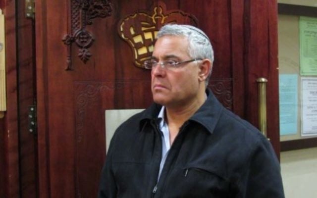 Le nouveau maire de Beït Shean Jacky Levy (Crédit : Wikimedia Commons/Heichal Hakodesh) Le nouveau maire de Beït Shean Jacky Levy (Crédit : Wikimedia Commons/Heichal Hakodesh)