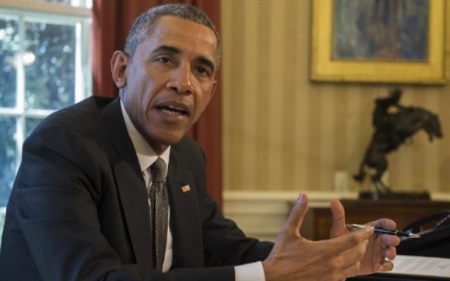 Le président américain Barack Obama s'adresse à la presse, à la Maison Blanche, le 31 mars 2015. (Crédit photo: AFP / JIM WATSON) Le président américain Barack Obama s'adresse à la presse, à la Maison Blanche, le 31 mars 2015. (Crédit photo: AFP / JIM WATSON)