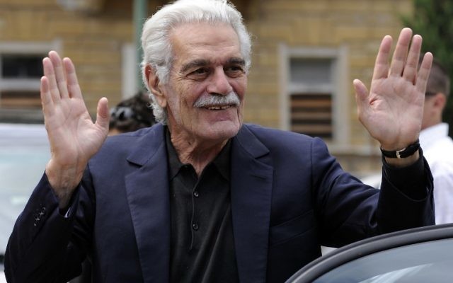 Sur cette photo datant du 28 juin 2008, l'acteur égyptien Omar Sharif est à la 16ème édition du Festival International du Film Artfilm à Trencianske Teplice, en  Slovaquie  (Crédit : AFP PHOTO/ FILES / Samuel Kubani)