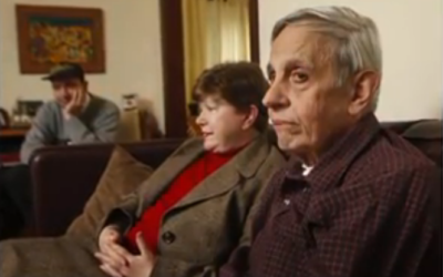 John et Alicia Nash (Crédit : capture d'écran)
