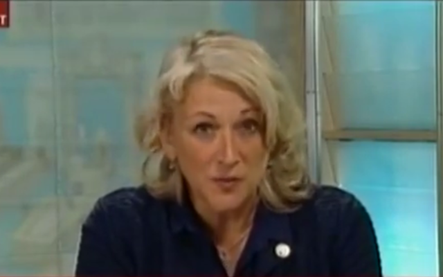 La ministre de la Sécurité publique du Québec, Lise Thériault (Crédit : Capture d'écran YouTube)