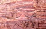 Couleurs exquises au Red Canyon d'Eilat (Crédit : Shmuel Bar-Am)