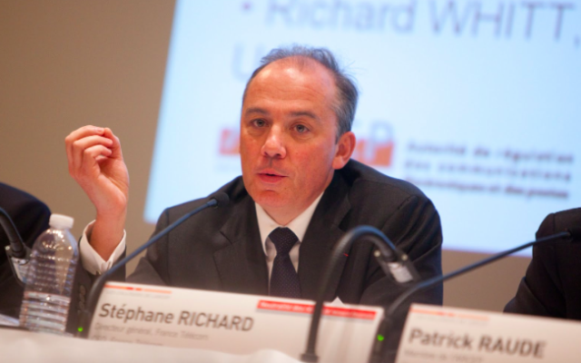 Stéphane Richard (Crédit : Olivier Ezratty/CC BY SA 3.0) Stéphane Richard (Crédit : Olivier Ezratty/CC BY SA 3.0)