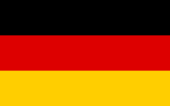Drapeau de l'Allemagne (Crédit : domaine public)