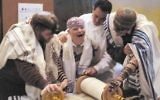 Photo illustrative: Un enfant aux besoins spéciaux lisant la Torah avec le mouvement Masorti en Israël (via Facebook)