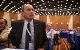 Leonid Eidelman, président de l'Association médicale israélienne, le mardi 29 avril 2014, à Jérusalem (Hadas Parush / Flash90)