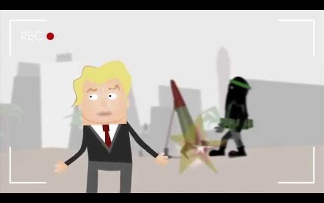 Un clip israélien raille les correspondants étrangers à Gaza (YouTube du ministère israélien des Affaires Etrangères)