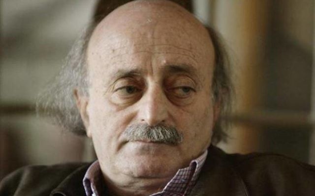 Le leader druze Walid Jumblatt (Crédit photo: Joseph Eid/AFP)