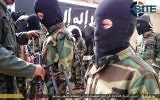 "Les lionceaux du Califat.",  des enfants recevant une formation militaire des militants de l'Etat islamique dans un camp près de Damas, en Syrie, le 6 décembre 2014 (Crédit : SITE Intel Group)