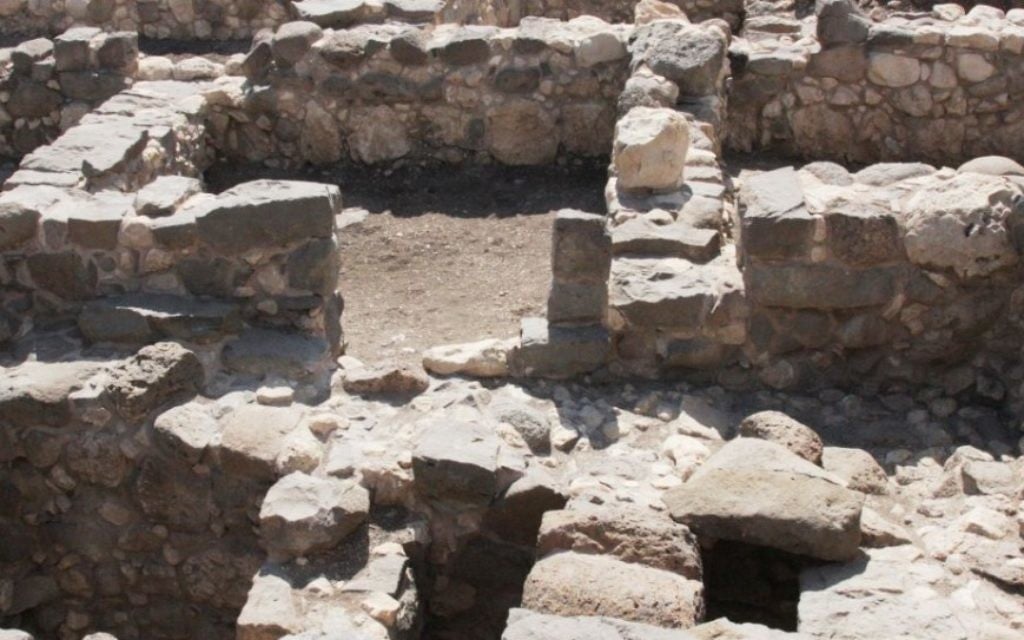 Les fouilles de Magdala (Crédit : Shmuel Bar-Am)