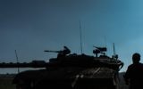 L'armée israélienne sur le plateau du Golan.Illustration. (Crédit : Basal Awidat/Flash90)