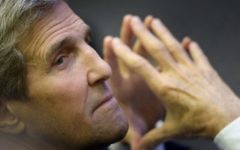 Le secrétaire d'Etat américain John Kerry à Singapour, le 4 août 2015 (Crédit : AFP / POOL / BRENDAN SMIALOWSKI)