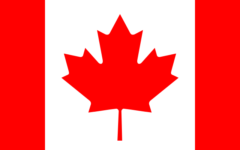 Drapeau du Canada. (Crédit : Wikipédia)