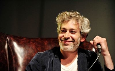 Matisyahu au Sonos Studio à Los Angeles, le 20 mai 2014. (Crédit : Jerod Harris / Getty Images pour Sonos / via JTA)