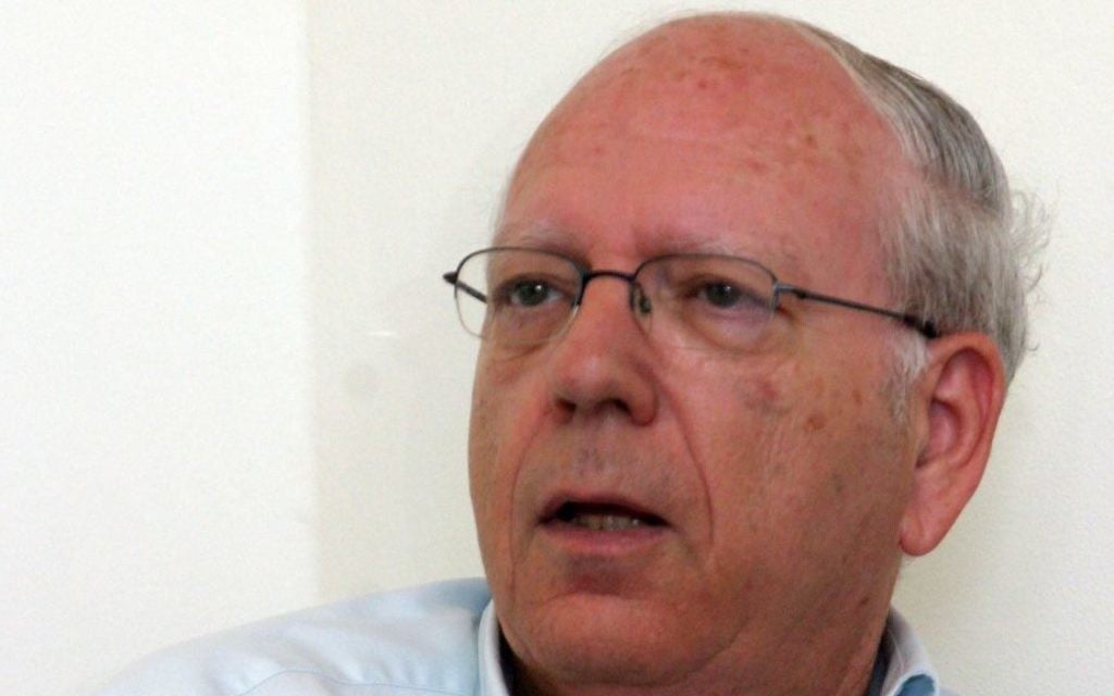 L'ancien chef du Mossad, Efraim Halevy (Crédit : Flash90)