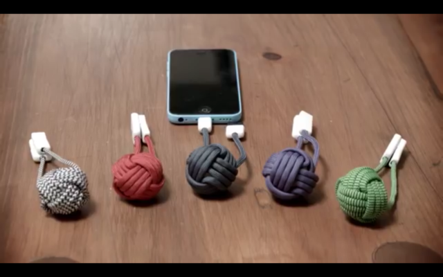 Crédit : capture d'écran Youtube BOLD Knot Power Bank