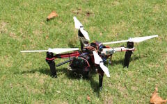 Le quadcopter du JCT (Crédit : Autorisation)