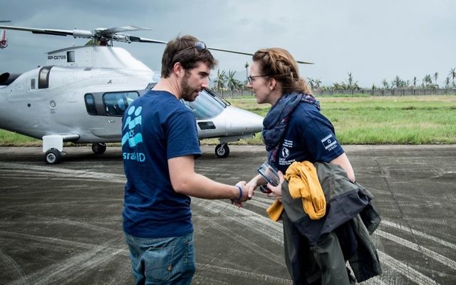 Crédit : Facebook : IsraAID: The Israel Forum for International Humanitarian Aid