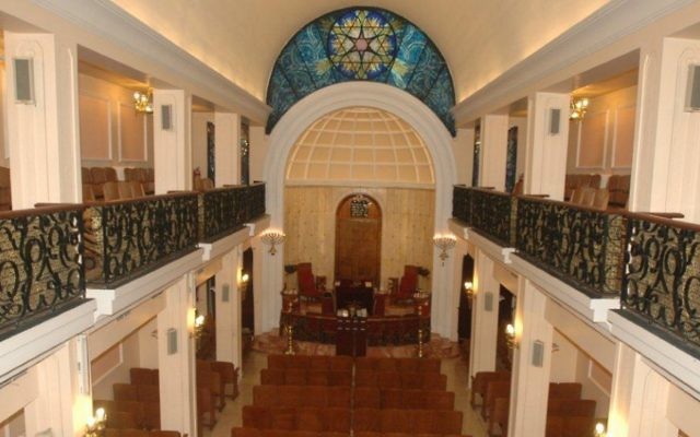 L'intérieur de la synagogue Bet Yisrael d'Istanbul. (Crédit : Autorisation de la communauté juive turque)