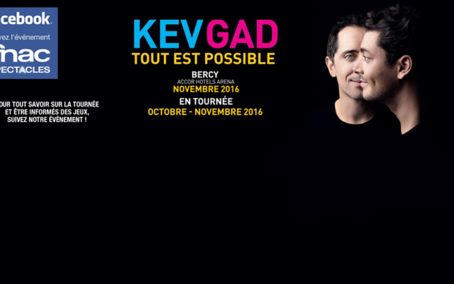 Crédit : Facebook/ Kev & Gad #ToutEstPossible en tournée et à Paris