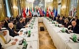 Pourparlers internationaux sur la Syrie à Vienne, le 30 octobre 2015 (Photo: Facebook Frank-Walter Steinmeier)