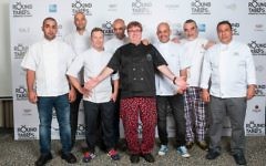 Les chefs israéliens lors d'une réunion le mois dernier pour le début de Round Tables (Crédit : Round Tables)