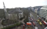 Vue sur la Grande mosquée de Bruxelles, le 26 novembre 2015 (crédit: AFP/ BELGA / ERIC LALMAND)