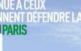 Capture d’écran du slogan de la COP21 à Paris (Crédit : Twitter)