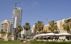 Netanya (Crédit : Serge Attal/Flash90)