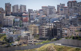 Le quartier de Shuafat, à Jérusalem Est. (Crédit : Miriam Alster/Flash90)