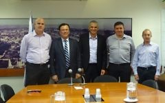 Accord historique entre le KKL et l'État d'Israël (Photo Credit - Finance Ministry)