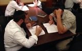 Des étudiants au centre Chabad de Boca Raton en Floride (Facebook)