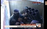 Les combattants des Brigades Ezzedine al-Qassam se préparent à lancer des roquettes contre Israël dans un tunnel sous la bande de Gaza, en août 2014. (Crédit : capture d'écran YouTube/al-Mayadeen)