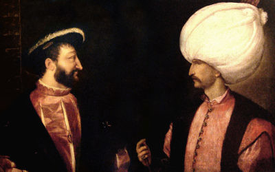 François Ier et Soliman le Magnifique inaugurèrent une alliance franco-ottomane vers 1530 (Crédit  Domaine public/ Le Titien)