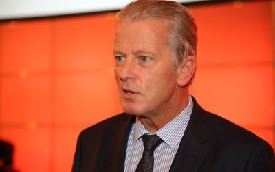 Le vice-chancelier autrichien Reinhold Mitterlehner (Crédit : CC BY-SA, Franz Johann Morgenbesser, via Wikimedia Commons)
