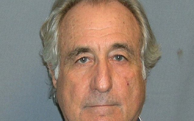 Bernard Madoff (Crédit : Domaine public/Wikimedia Commons)